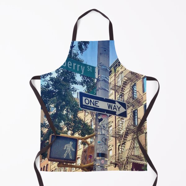 Item preview, Street Sign One Way Traffic Light Mulberry St Manhattan NYC designed and sold by eleonoraingrid.
