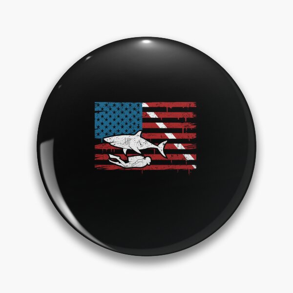 Item preview, Diver Down Dive Flag Scuba Diving American Flag Vintage Distressed designed and sold by Zaidan16.