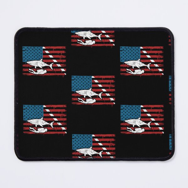 Item preview, Diver Down Dive Flag Scuba Diving American Flag Vintage Distressed designed and sold by Zaidan16.