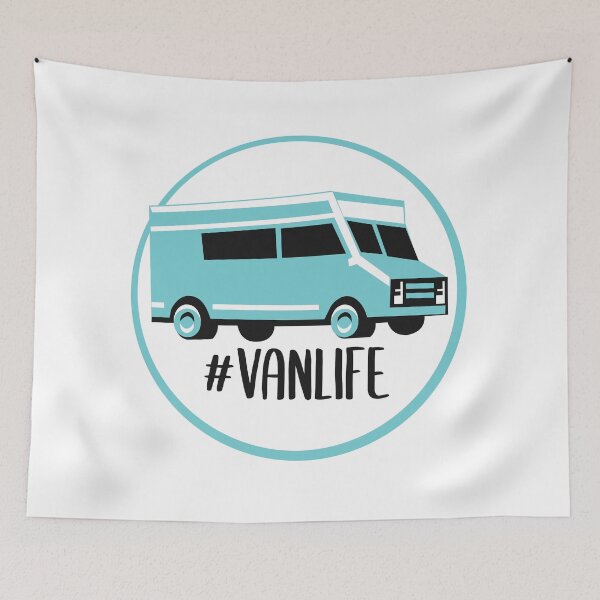 Item preview, #VanLife - Van Life, Camper Van, Outdoor, Travel, Roadtrip designed and sold by k4wu.