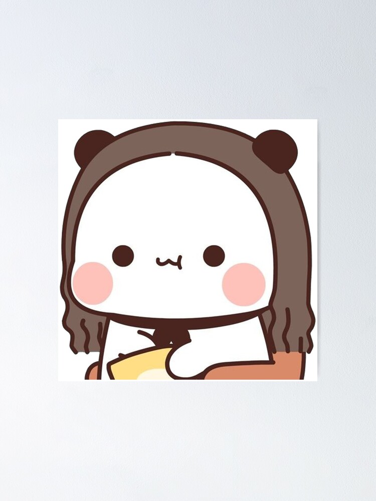 Long Hair Funny Bubu Is Eating Snack