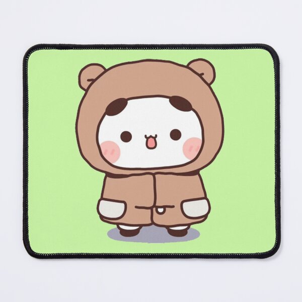 Item preview, Cute Bubu Is Wearing Winter Bear Custom designed and sold by gingersweet.