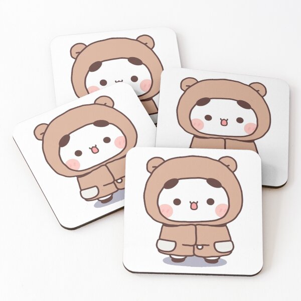 Item preview, Cute Bubu Is Wearing Winter Bear Custom designed and sold by gingersweet.
