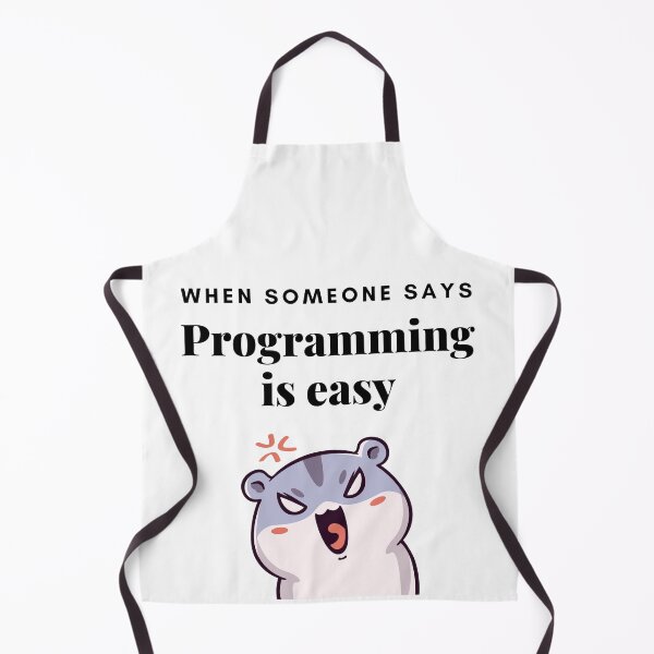 Artikelvorschau, Wenn jemand sagt: „Programmieren ist einfach“ entworfen und verkauft von Larrix.