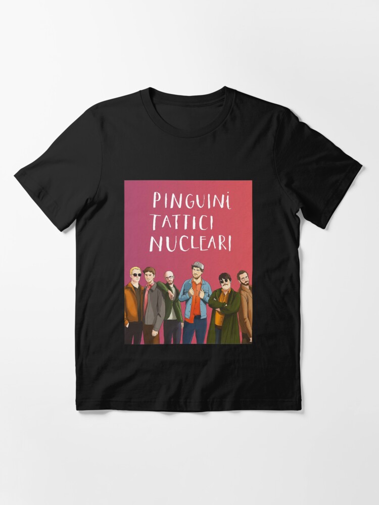 pinguini tattici nucleari  Essential T-Shirt for Sale by RotIronCo