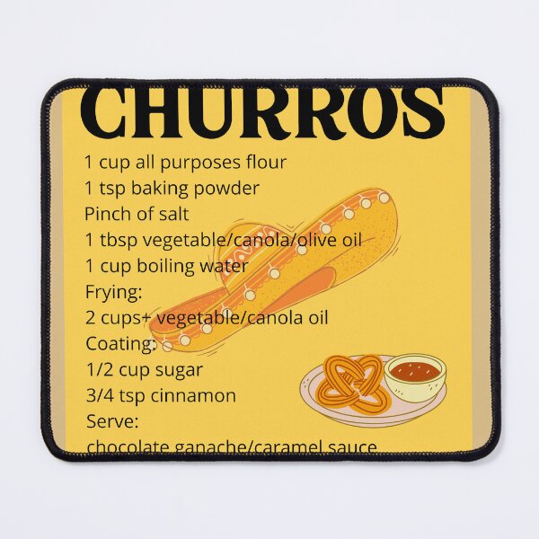 Item preview, CHURROS RECIPE FOOD MEXICAN DESERT designed and sold by chrysaioann.
