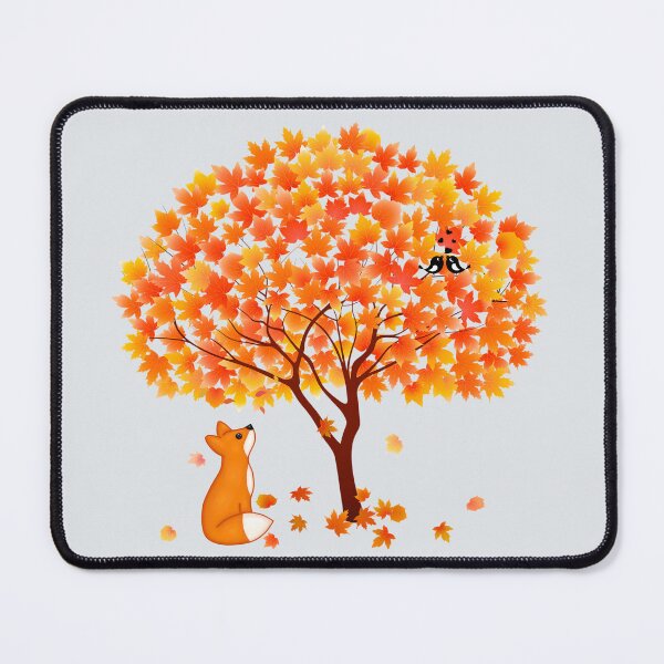 Item preview, Red Fox and Lovebirds designed and sold by KiwiArtistDK.
