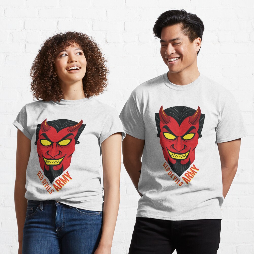 Discover Manchester United - RED DEVILS ARMY T-Shirt