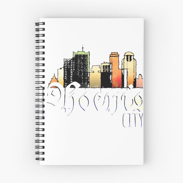 Item preview, Cityscape silhouette of Phoenix designed and sold by DimDom.