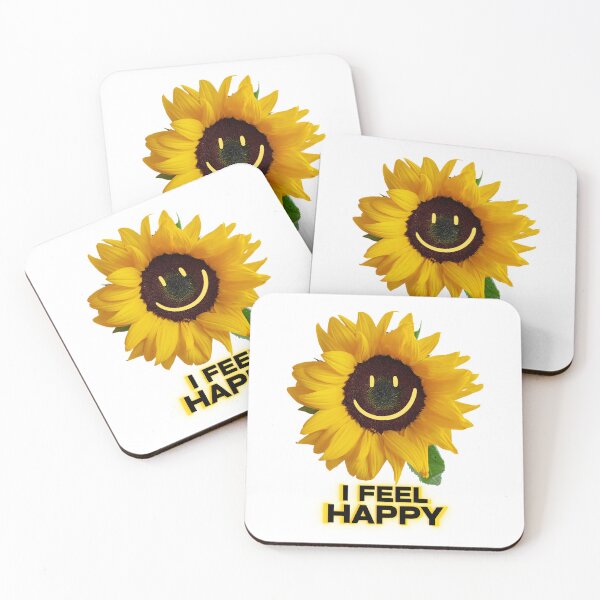 Item preview, I Feel Happy - a smily Sun flower  designed and sold by Heal with  Sumit.