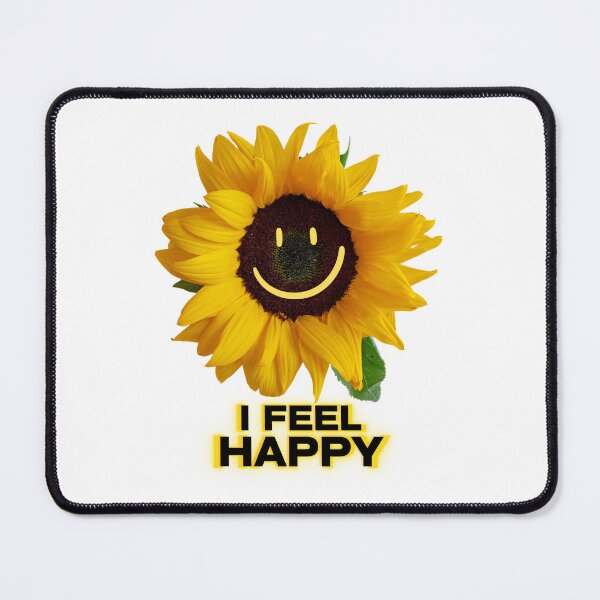 Item preview, I Feel Happy - a smily Sun flower  designed and sold by Heal with  Sumit.