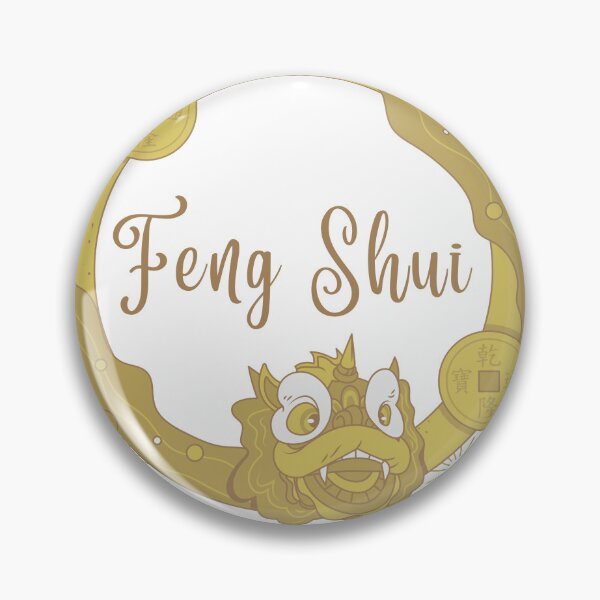 Item preview, Ancient Chinese Feng Shui Dragon Cartoon Golden designed and sold by FengShuiLounge.