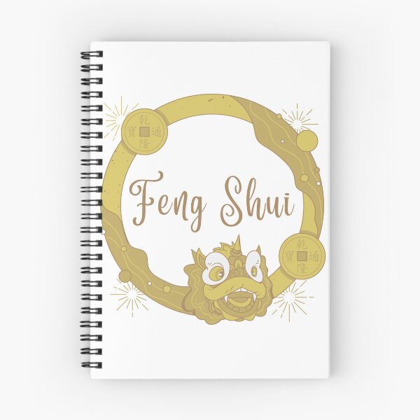 Item preview, Ancient Chinese Feng Shui Dragon Cartoon Golden designed and sold by FengShuiLounge.