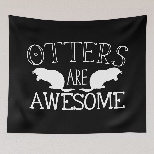 Item preview, Otters are awesome designed and sold by jazzydevil.