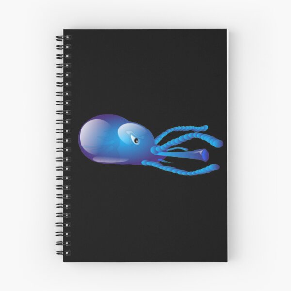 Item preview, Fantasy Blue Squid designed and sold by MurphyMorganGifts.