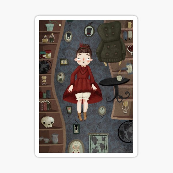 Ich falle und falle... Sticker