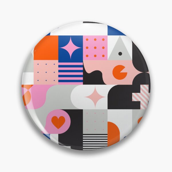 Item preview, Retro simple geometric shapes  designed and sold by Milatoo.