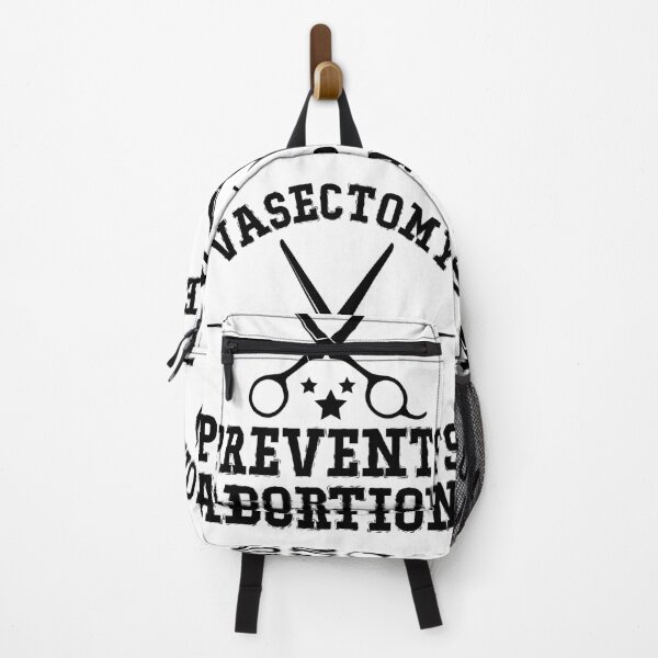 Item preview, vasectomy prevents abortion Sticker designed and sold by ElizaBoyd.