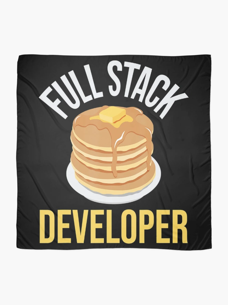 Thumbnail 2 of 3, Scarf, Full Stack Developer Computer Science Programmer Coding designed and sold by soulsaint.