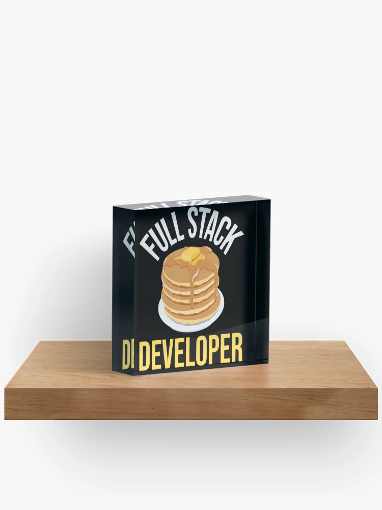 Thumbnail 2 of 5, Acrylic Block, Full Stack Developer Computer Science Programmer Coding designed and sold by soulsaint.