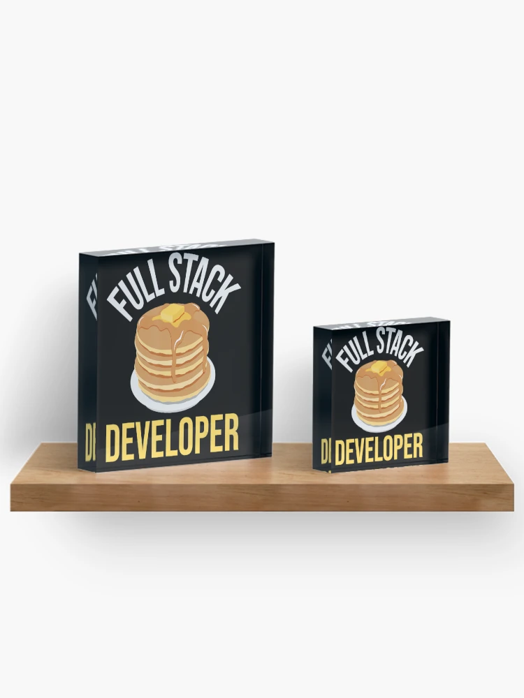 Thumbnail 3 of 5, Acrylic Block, Full Stack Developer Computer Science Programmer Coding designed and sold by soulsaint.