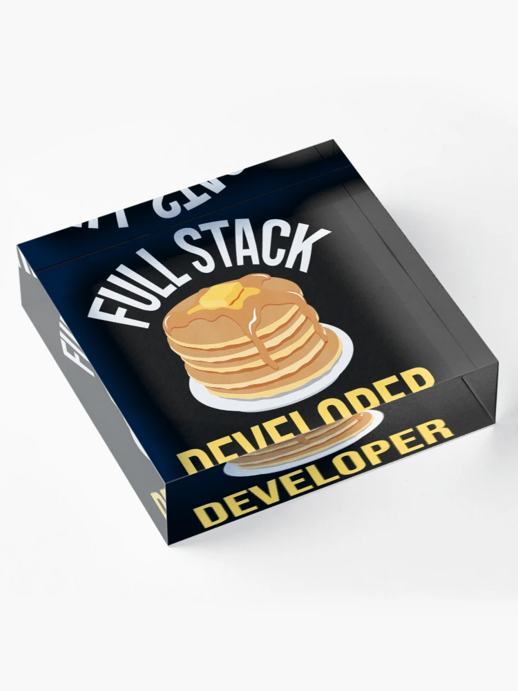 Thumbnail 4 of 5, Acrylic Block, Full Stack Developer Computer Science Programmer Coding designed and sold by soulsaint.