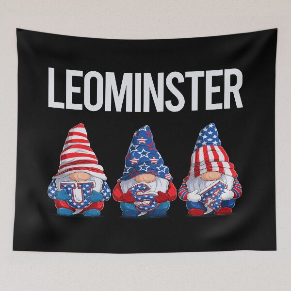 Item preview, Happy USA Gnomes Leominster designed and sold by xaviajames9.