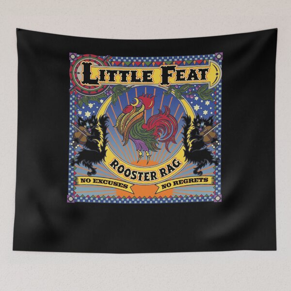 Item preview, Red Streamliner little feat rooster rag designed and sold by RobertedWallace.