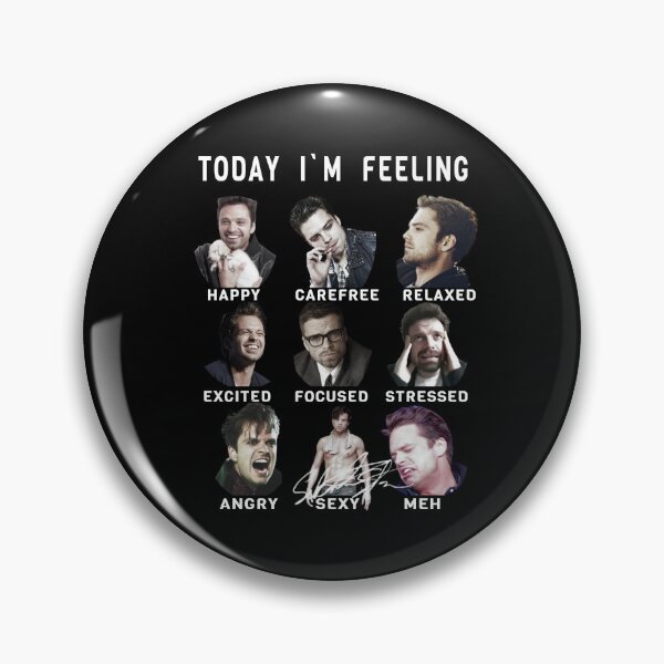 Item preview, Sebastian Stan - Funny Feelings - Bucky Barnes designed and sold by PAFDesign.