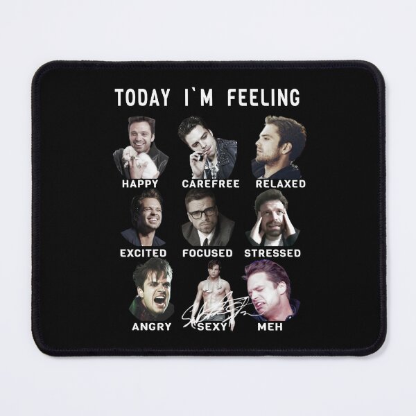 Item preview, Sebastian Stan - Funny Feelings - Bucky Barnes designed and sold by PAFDesign.