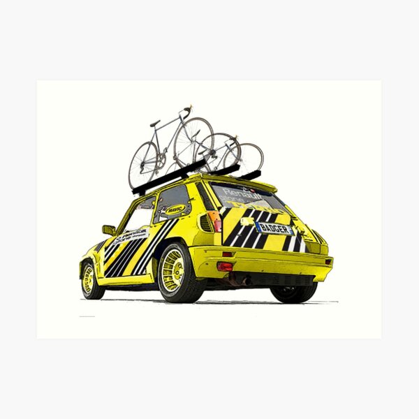 Renault Elf Badger Art Print
