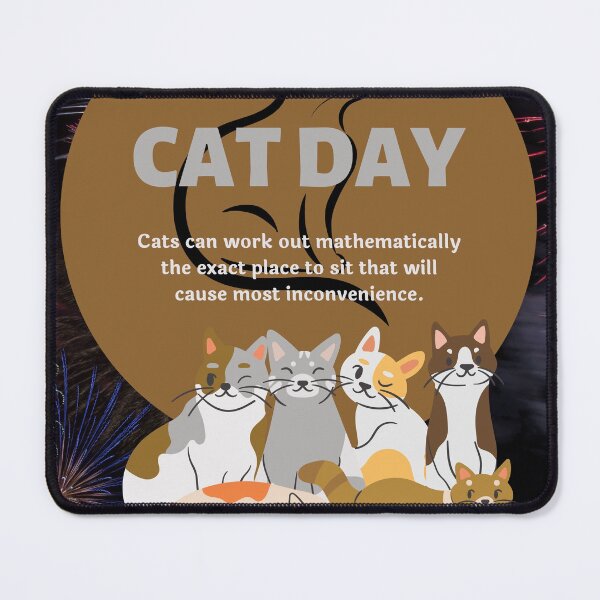 Item preview, International Cat day designed and sold by designdukan.