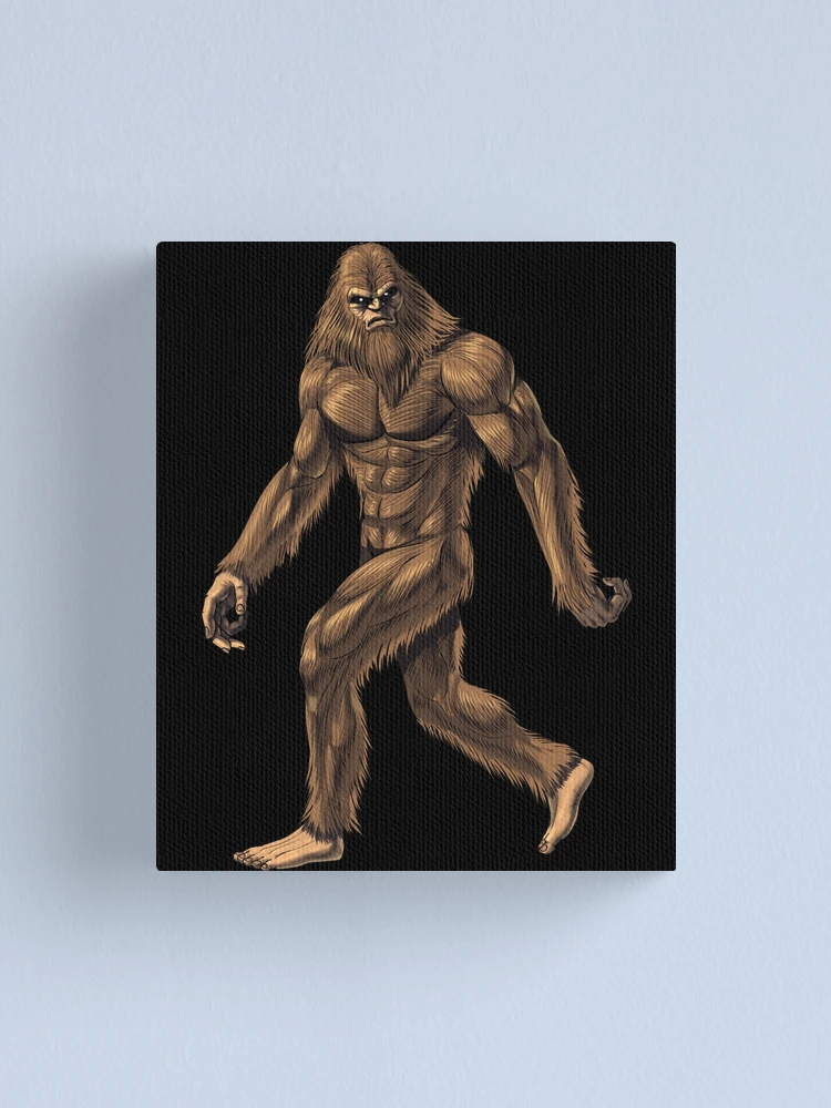 Bigfoot キャンバスアート 作品 手書き Bigfoot キャンバスアート 作品 手書き Bigfoot キャンバス