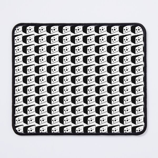 Item preview, Cheeese pattern black and white designed and sold by popcarol.