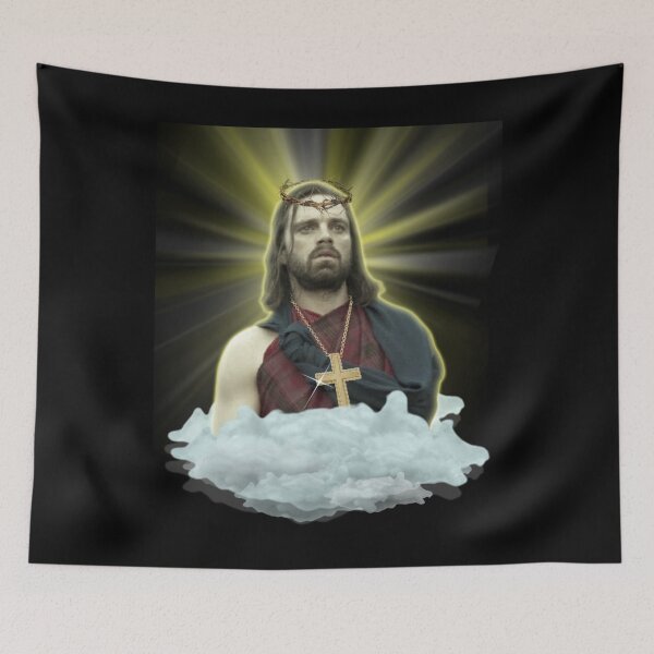 Item preview, Sebastian Stan as Jesus - Bucky Barnes designed and sold by PAFDesign.