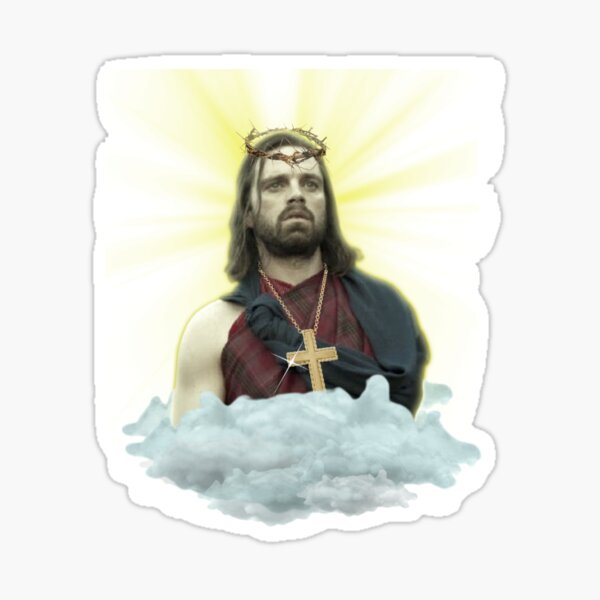 Item preview, Sebastian Stan as Jesus - Bucky Barnes designed and sold by PAFDesign.