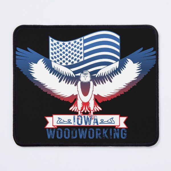 Item preview, Iowa Woodworking - Woodworking Carpentry Fun Graphic - Fun Woodworking Gifts designed and sold by WoodWorkingInc.