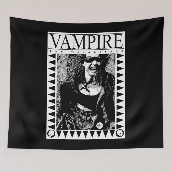 Item preview, Retro Vampire The Masquerade Fitted  designed and sold by RobertedWallace.