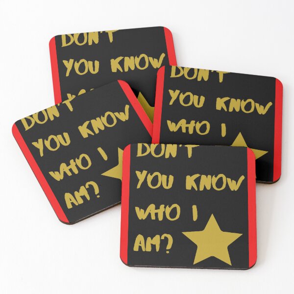 Item preview, Don’t you know who I am? designed and sold by NewPages.