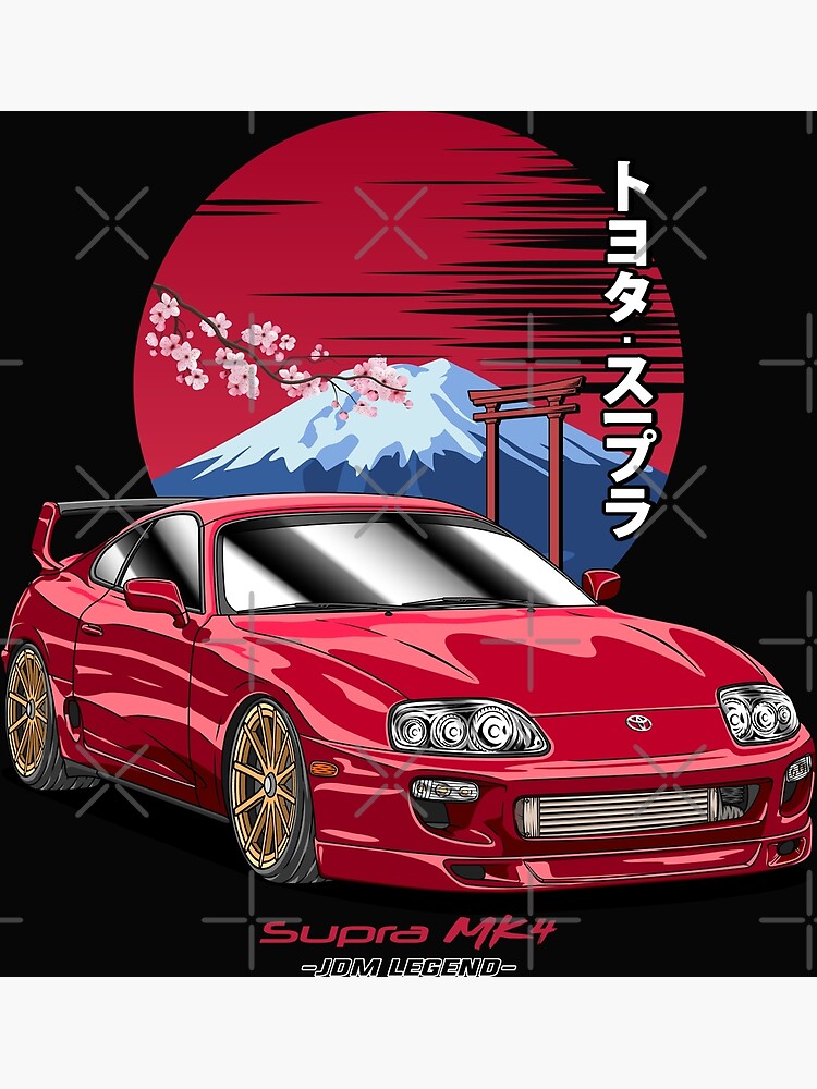 Nippon JDM Toyota Supra MK4 | Poster