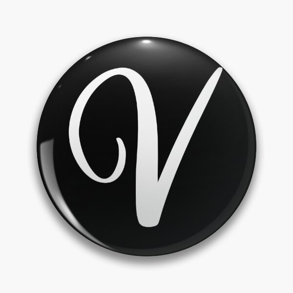 Aperçu de l'œuvre Lettre à la mode V Alphabet initial de A à Z créée et vendue par YoungESC.