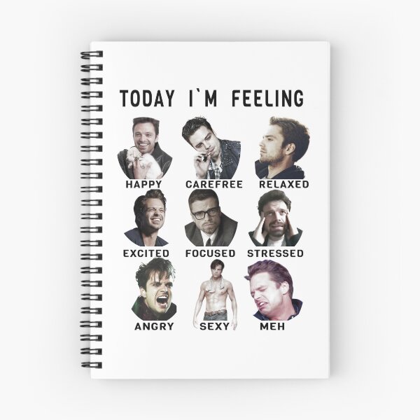 Item preview, Sebastian Stan - Funny Feelings - Bucky Barnes - Signature designed and sold by PAFDesign.