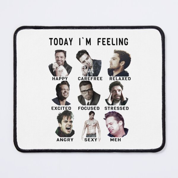 Item preview, Sebastian Stan - Funny Feelings - Bucky Barnes - Signature designed and sold by PAFDesign.