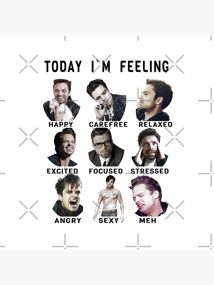 Thumbnail 2 of 2, Tote Bag, Sebastian Stan - Funny Feelings - Bucky Barnes - Signature designed and sold by PAFDesign.