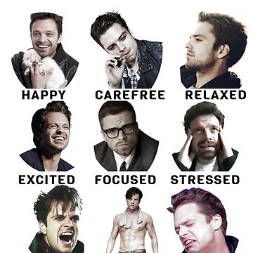 Artwork thumbnail, Sebastian Stan - Funny Feelings - Bucky Barnes - Signature by PAFDesign