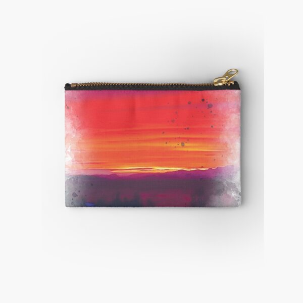 Item preview, Pink Sunset - Watercolor Painting  designed and sold by Unaiza Khalid.