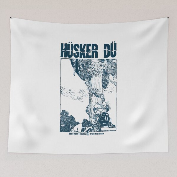 Artikelvorschau, Husker Du Qualitäts-Bootleg-T-Shirt entworfen und verkauft von Resgieka004.