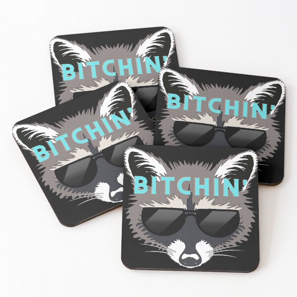 Item preview, Bitchin' Raccoon  designed and sold by Shiablue.