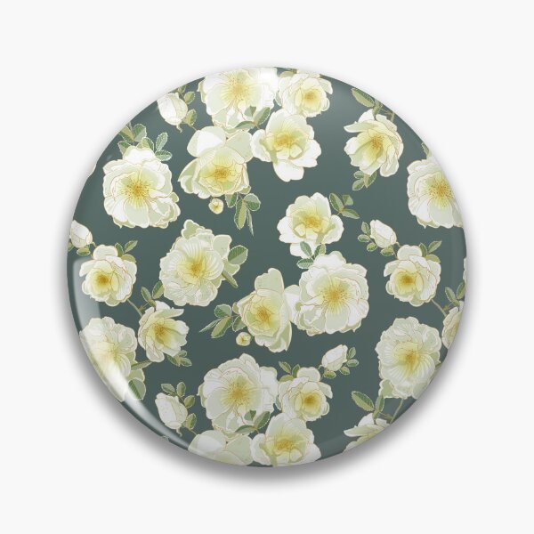 Item preview, White rosehip, vintage pattern designed and sold by Galo4ka555.