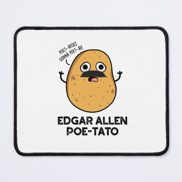Item preview, Edgar Allen Poe-tato Funny Potato Puns designed and sold by punnybone.